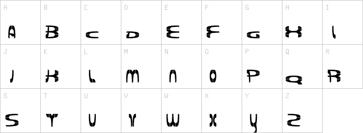 Uppercase characters