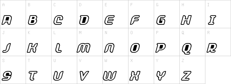 Uppercase characters