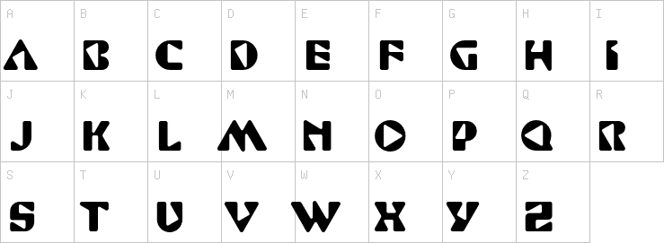 Uppercase characters