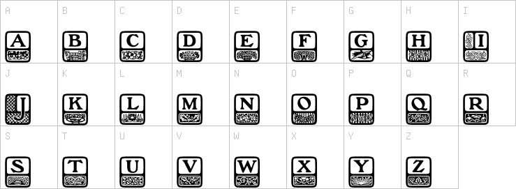 Uppercase characters