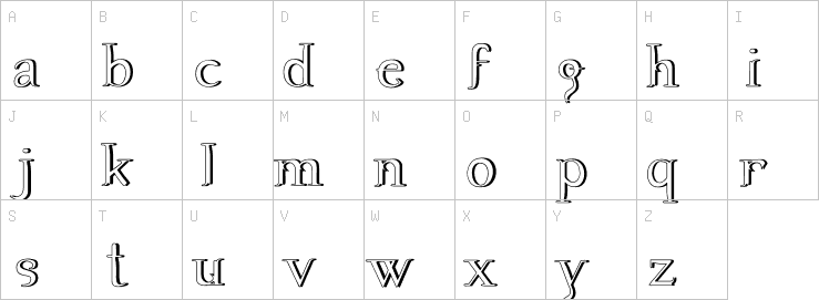 Uppercase characters