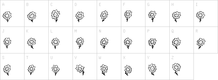 Uppercase characters