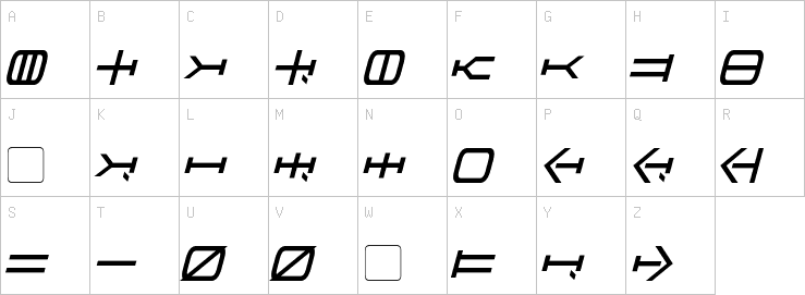 Uppercase characters