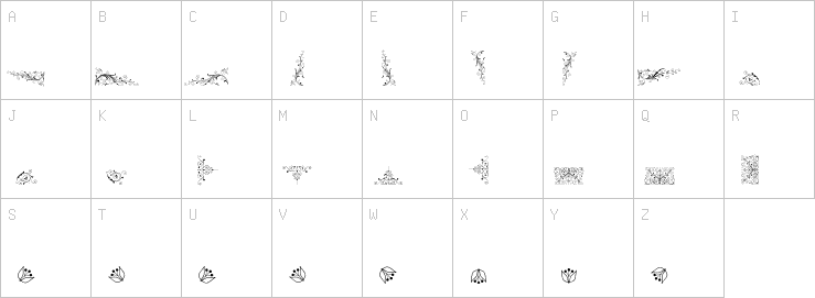 Uppercase characters