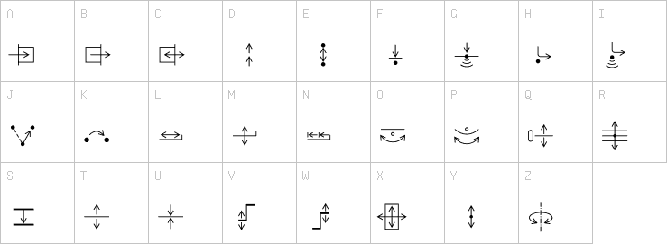 Uppercase characters