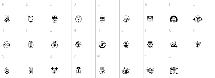 Uppercase characters