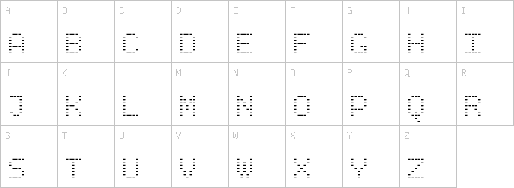 Uppercase characters