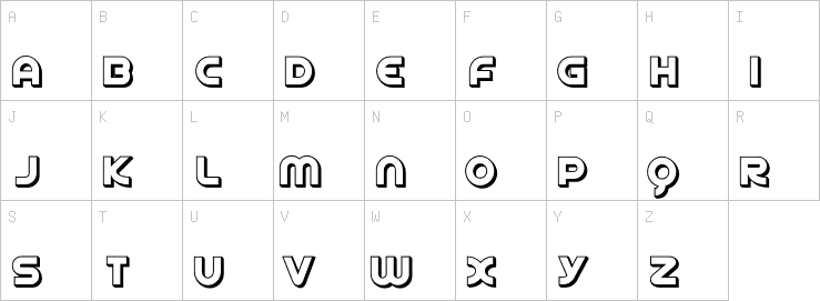 Uppercase characters