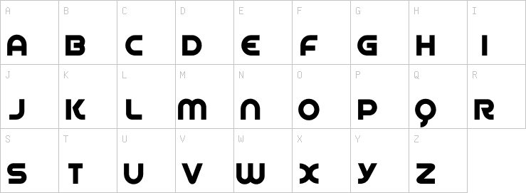 Uppercase characters