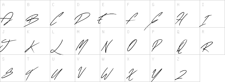 Uppercase characters