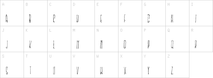 Uppercase characters