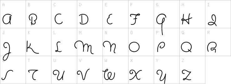 Uppercase characters