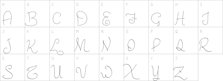 Uppercase characters