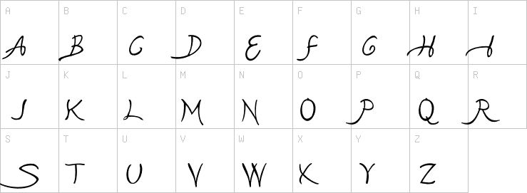 Uppercase characters