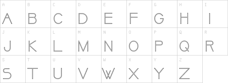 Uppercase characters