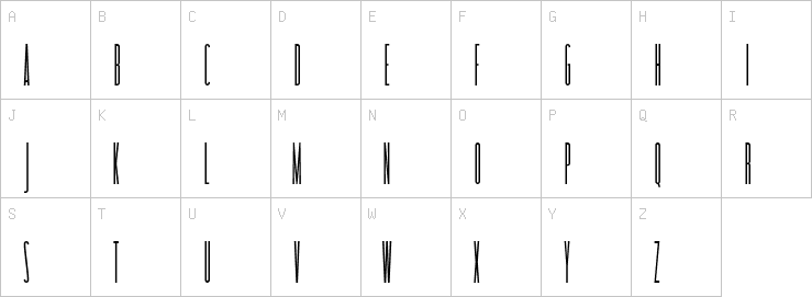 Uppercase characters