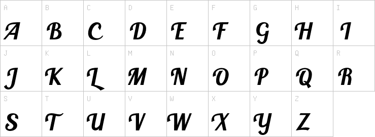 Uppercase characters