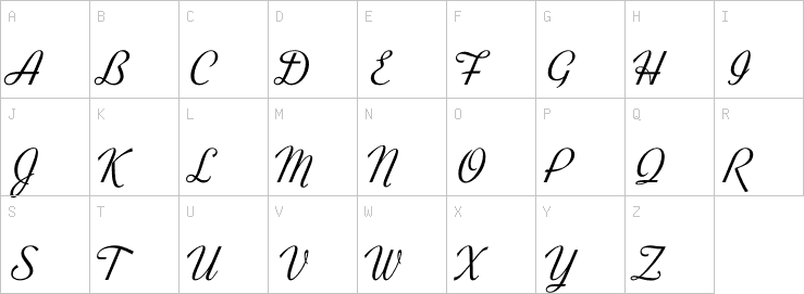 Uppercase characters