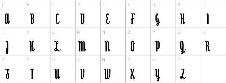 Uppercase characters