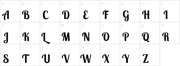 Uppercase characters