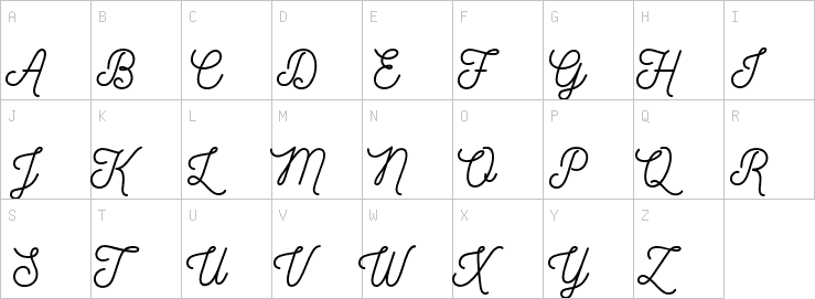 Uppercase characters