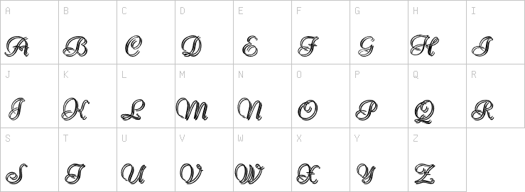 Uppercase characters