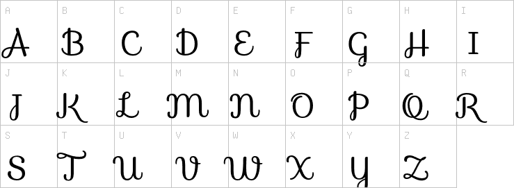 Uppercase characters