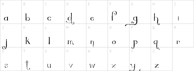 Uppercase characters