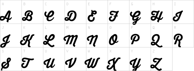 Uppercase characters