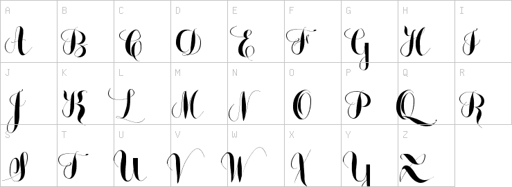 Uppercase characters