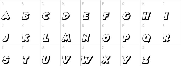 Uppercase characters