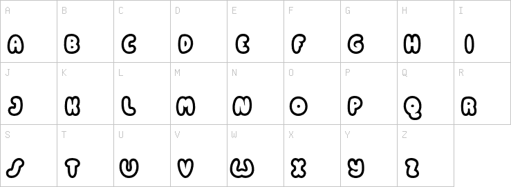 Uppercase characters