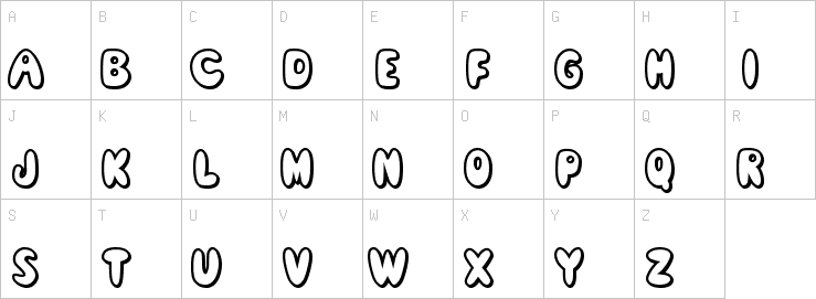 Uppercase characters