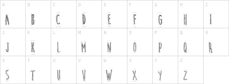 Uppercase characters