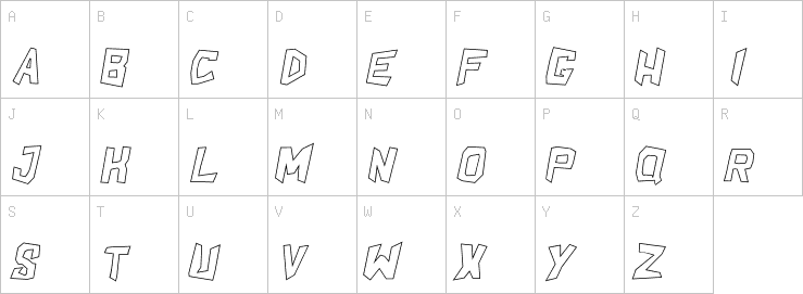 Uppercase characters