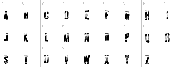 Uppercase characters