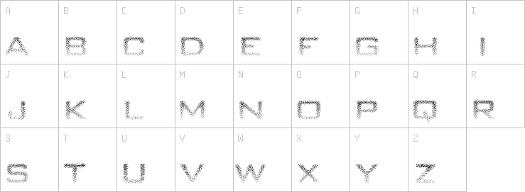 Uppercase characters