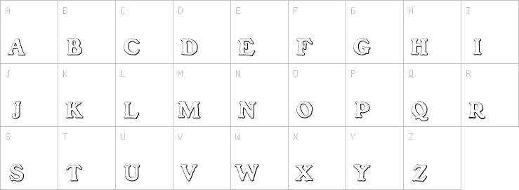 Uppercase characters