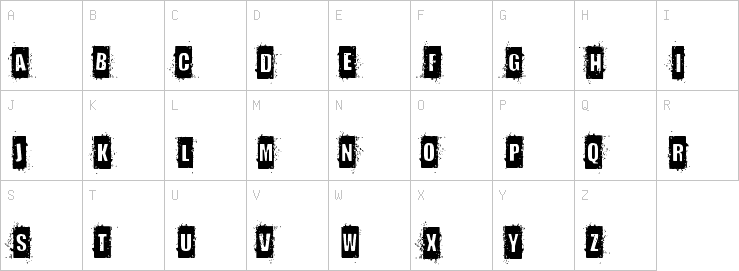 Uppercase characters