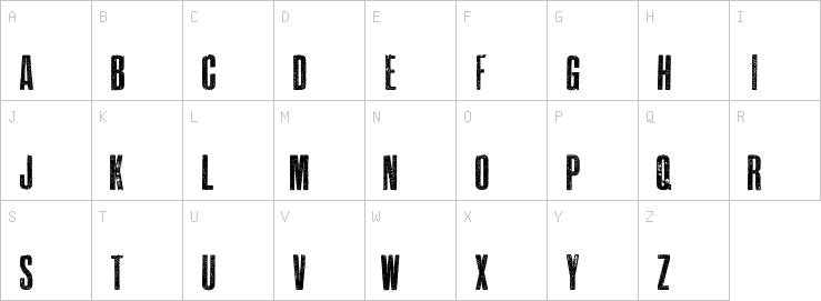 Uppercase characters