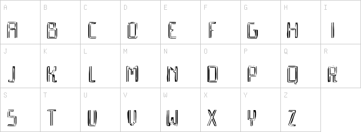 Uppercase characters