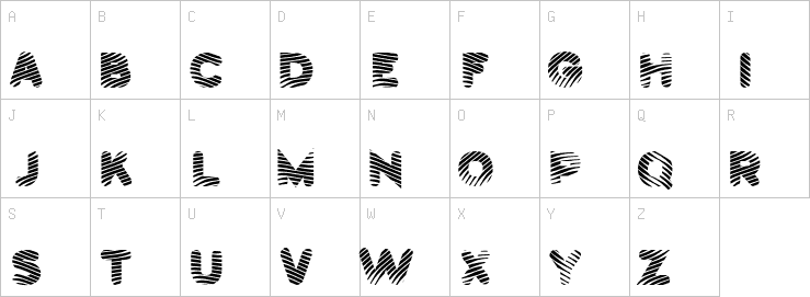 Uppercase characters