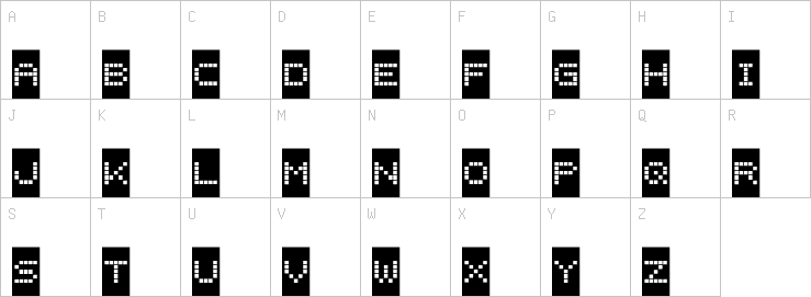 Uppercase characters