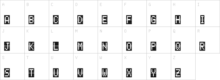 Uppercase characters