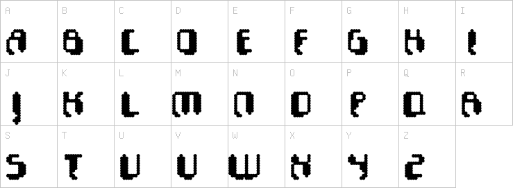 Uppercase characters