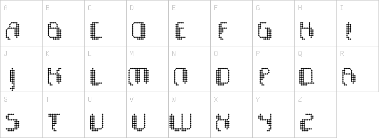 Uppercase characters