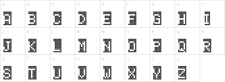 Uppercase characters