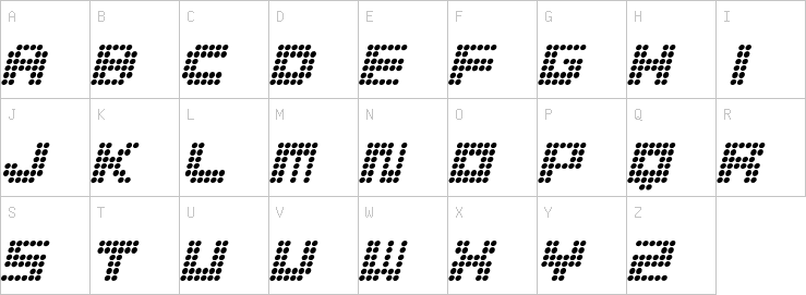 Uppercase characters