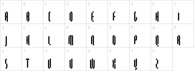 Uppercase characters