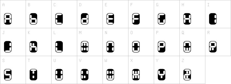 Uppercase characters